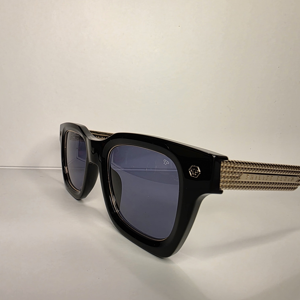 SOLD Philipp Plein Black Sunglasses with Case - Picture 3 of 7